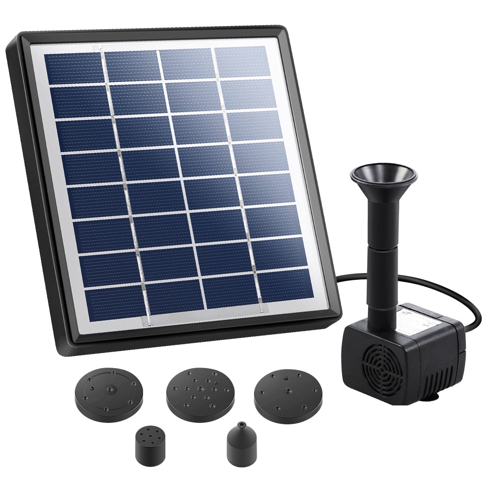 Gardeon Home & Garden > Fountains > Fountain & Ponds Accessories Gardeon Solar Pond Pump 4 FT