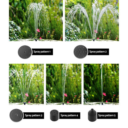 Gardeon Home & Garden > Fountains > Fountain & Ponds Accessories Gardeon Solar Pond Pump 4 FT