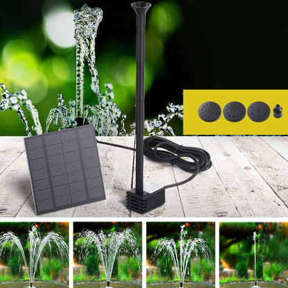 Gardeon Home & Garden > Fountains > Fountain & Ponds Accessories Gardeon Solar Pond Pump Submersible Water Fountain Kit 2.6FT