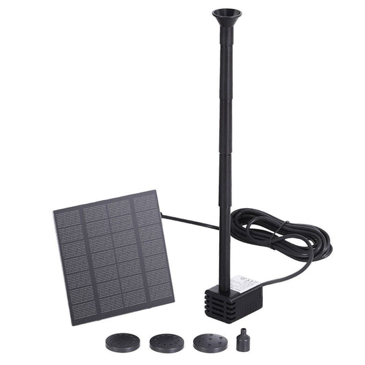 Gardeon Home & Garden > Fountains > Fountain & Ponds Accessories Gardeon Solar Pond Pump Submersible Water Fountain Kit 2.6FT