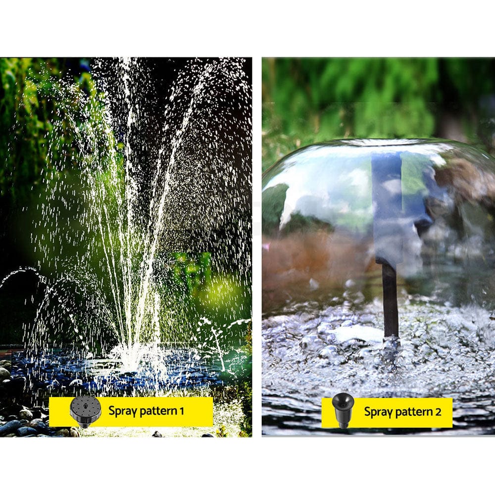 Gardeon Home & Garden > Fountains > Fountain & Ponds Accessories Gardeon Solar Pond Pump Submersible Water Fountain Kit 9.8FT