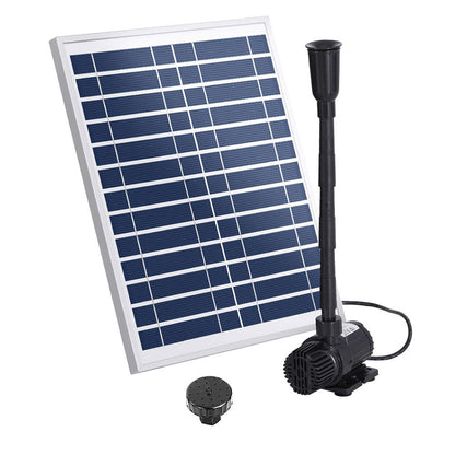 Gardeon Home & Garden > Fountains > Fountain & Ponds Accessories Gardeon Solar Pond Pump Submersible Water Fountain Kit 9.8FT