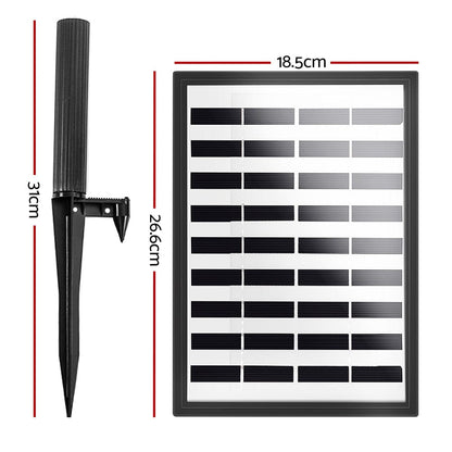 Gardeon Home & Garden > Fountains > Fountain & Ponds Accessories Gardeon Solar Pond Pump with Battery LED Lights 4 FT