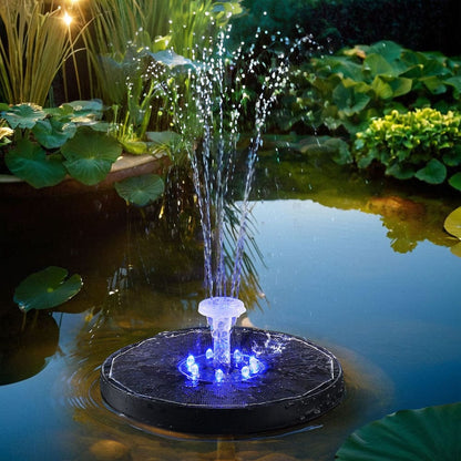 Gardeon Home & Garden > Fountains > Fountains & Ponds Gardeon Floating Solar Pond Water Fountain Pump Outdoor Fountains LED Light