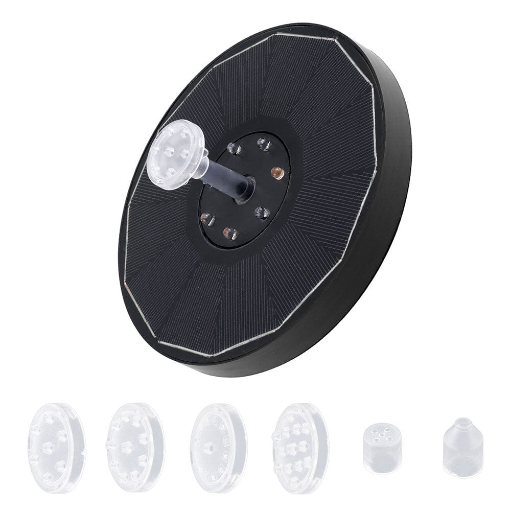 Gardeon Home & Garden > Fountains > Fountains & Ponds Gardeon Floating Solar Pond Water Fountain Pump Outdoor Fountains LED Light