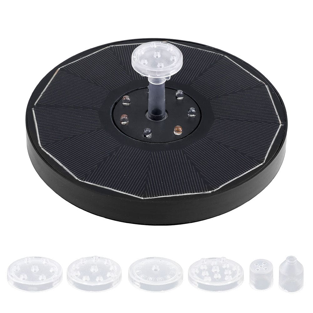 Gardeon Home & Garden > Fountains > Fountains & Ponds Gardeon Floating Solar Pond Water Fountain Pump Outdoor Fountains LED Light