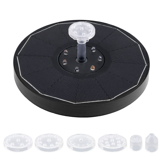Gardeon Home & Garden > Fountains > Fountains & Ponds Gardeon Floating Solar Pond Water Fountain Pump Outdoor Fountains LED Light