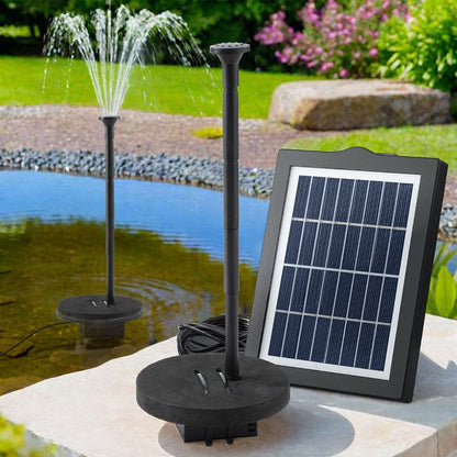Gardeon Home & Garden > Fountains > Fountains & Ponds Gardeon Solar Pond Pump Water Fountain Submersible Floating Bird Bath 190L/H