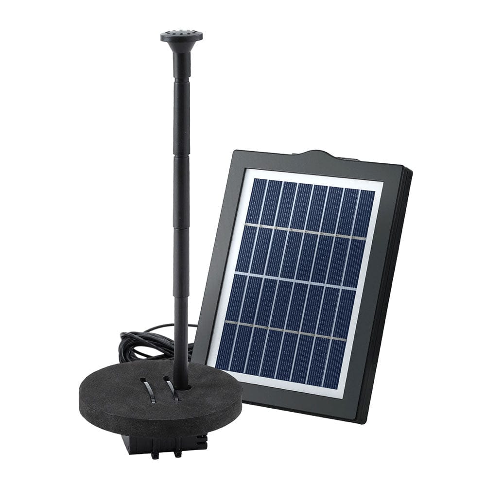 Gardeon Home & Garden > Fountains > Fountains & Ponds Gardeon Solar Pond Pump Water Fountain Submersible Floating Bird Bath 190L/H