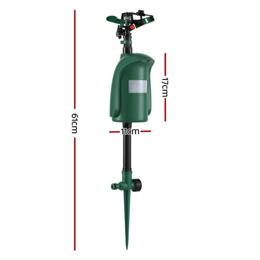 Gardeon Home & Garden > Garden Lights > Other Outdoor Lights Gardeon Snake Repeller Outdoor Water Sprinkler Animal Deterrent