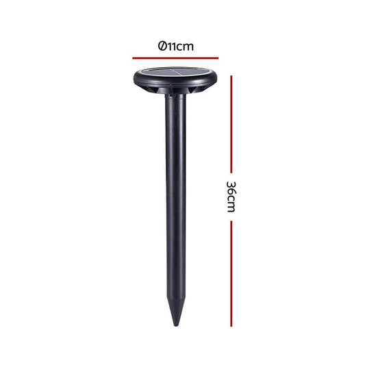 Gardeon Home & Garden > Garden Tools > Gardening Tools Gardeon Snake Repeller 10X Ultrasonic Solar Powered