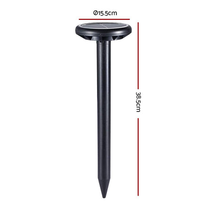 Gardeon Home & Garden > Garden Tools > Gardening Tools Gardeon Snake Repeller 6X Ultrasonic Solar Powered