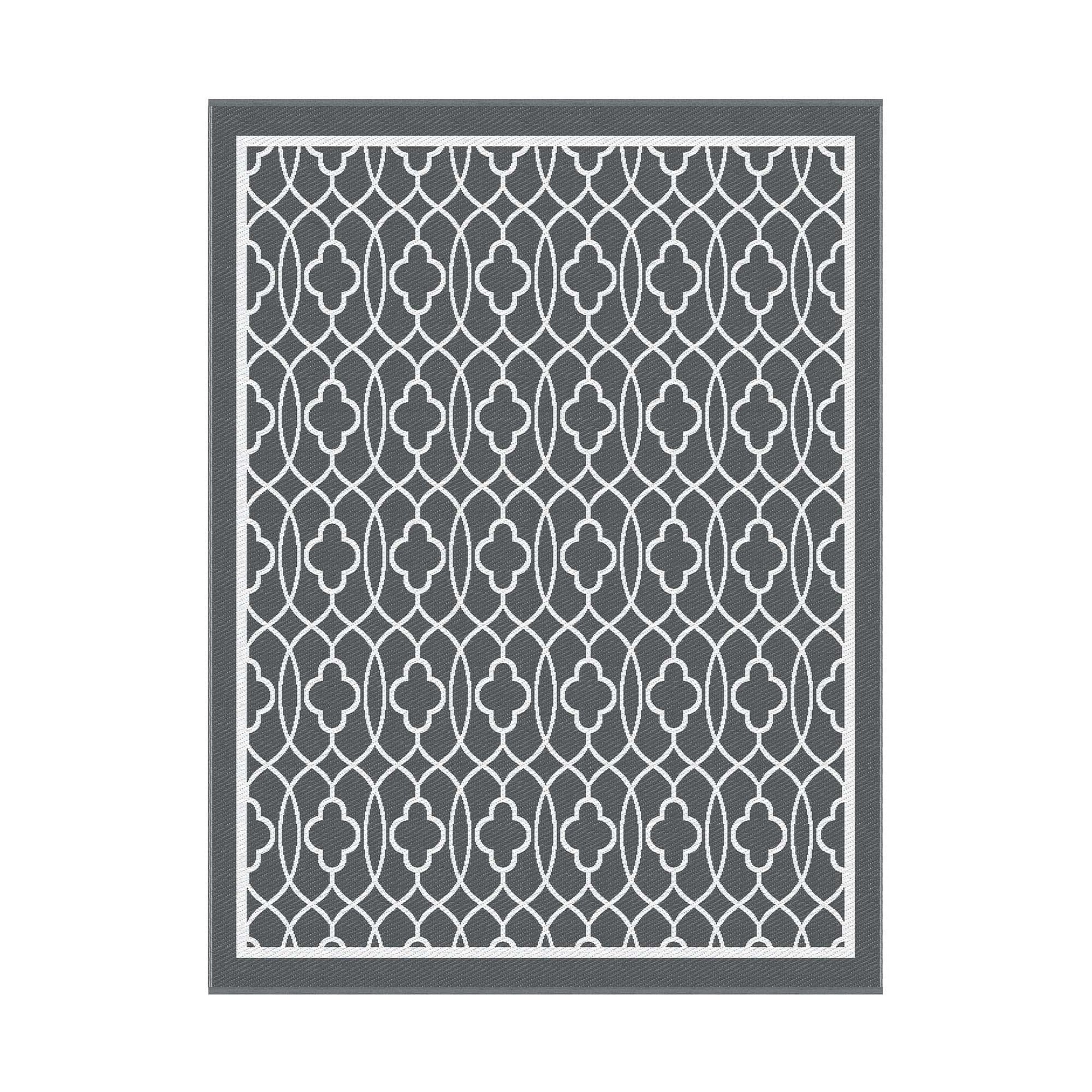 Gardeon Home & Garden > Rugs > Outdoor Rugs Gardeon Outdoor Rugs 274x366cm Large Carpet Reversible Area Mat PP Dual-Sided Patio Rug