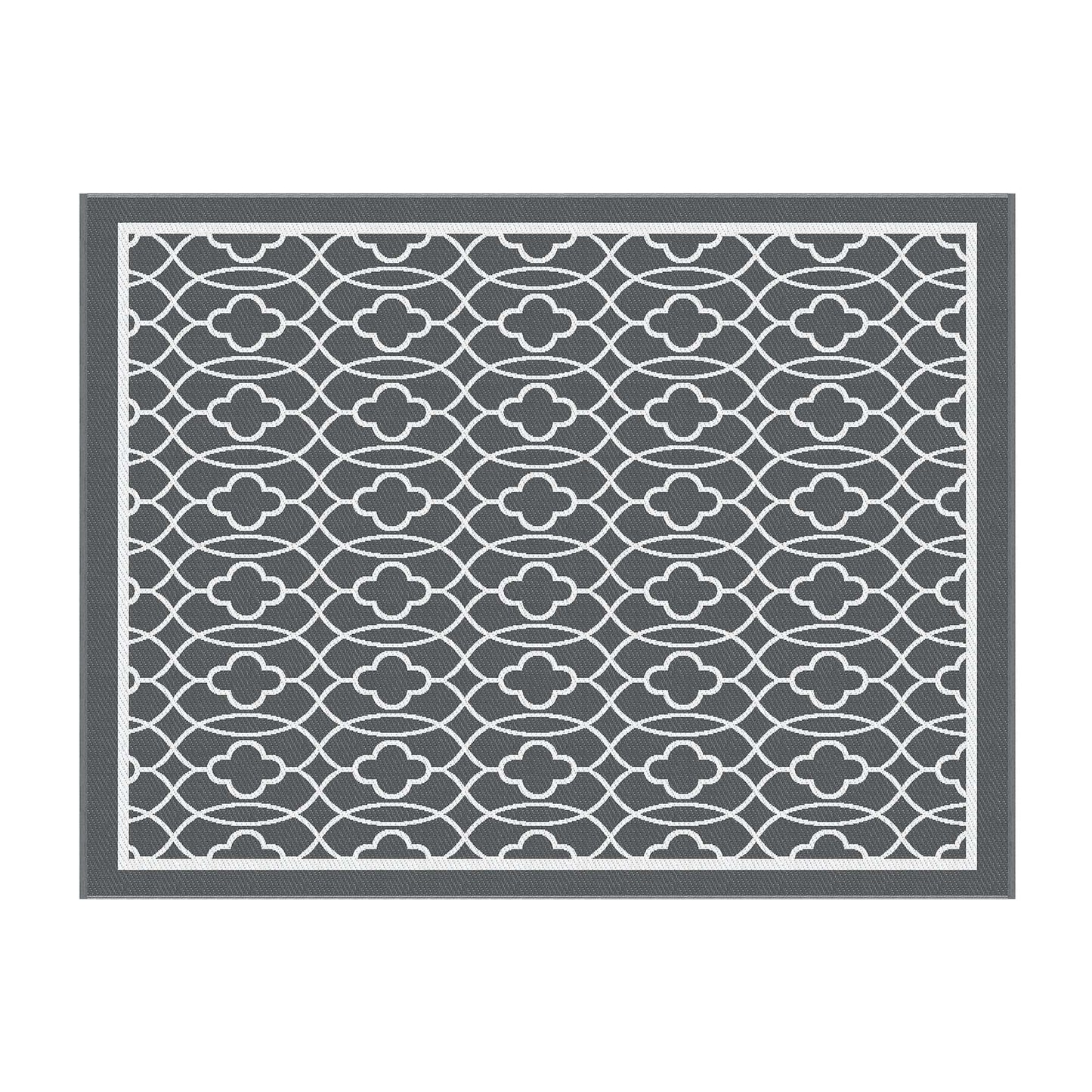 Gardeon Home & Garden > Rugs > Outdoor Rugs Gardeon Outdoor Rugs 274x366cm Large Carpet Reversible Area Mat PP Dual-Sided Patio Rug
