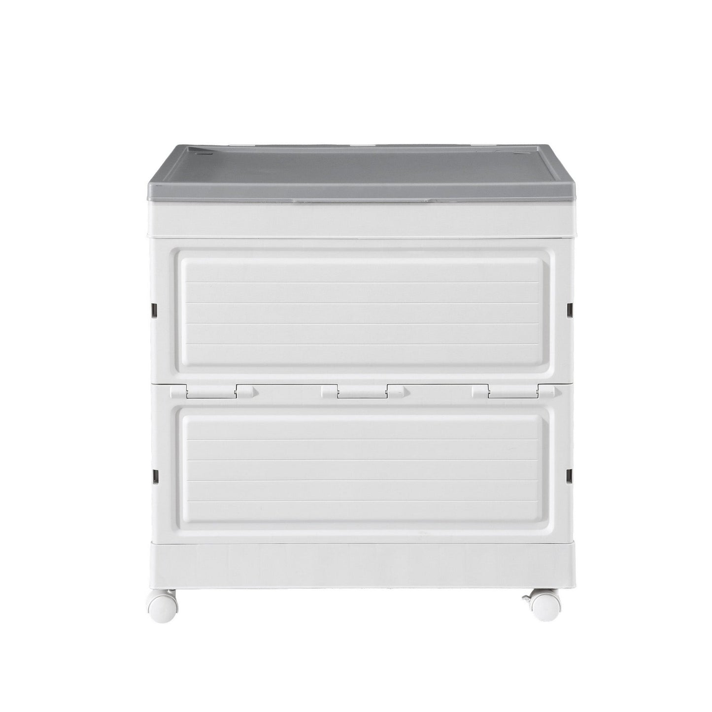 Gardeon Home & Garden > Storage > Storage Boxes Gardeon 159L Outdoor Storage Box Stackable Cupboard Camping Organizer Wheels
