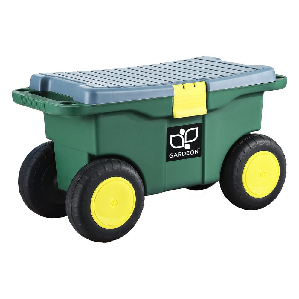 Gardeon Home & Garden > Storage > Storage Boxes Gardeon Garen Tool Storage Cart 3-In-1 Green