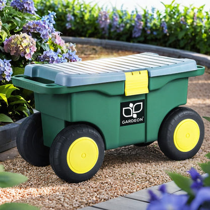 Gardeon Home & Garden > Storage > Storage Boxes Gardeon Garen Tool Storage Cart 3-In-1 Green