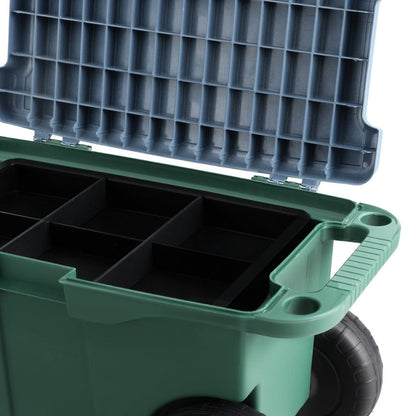 Gardeon Home & Garden > Storage > Storage Boxes Gardeon Garen Tool Storage Cart 3-In-1 Green