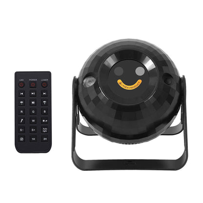 Gardeon Occasions > Party Lights > Coloured Lights Gardeon Projector Party Light Disco Ball Stage LED RGB DJ Lamp Bluetooth Music