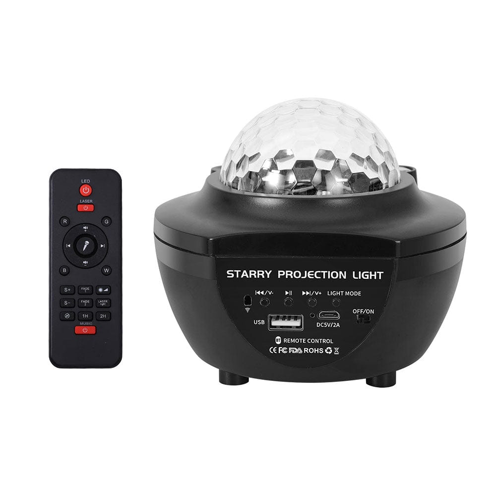 Gardeon Occasions > Party Lights > Coloured Lights Gardeon Projector Party Night Light LED Galaxy Starry Sky Ocean Star Lamp Music