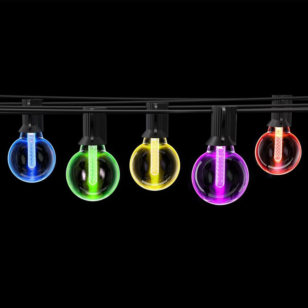 Gardeon Occasions > Party Lights > Coloured Lights Gardeon Smart Festoon Lights Outdoor Waterproof RGB LED String Light WiFi APP
