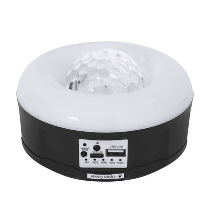 Gardeon Outdoor Recreation > Camping > Camping Lights & Lanterns Gardeon Solar Party Light Projector LED RGB Portable Camping Lamp Rechargeable