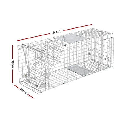 Gardeon Pet Care > Pest Control > Animal Traps Gardeon Animal Trap Cage Possum 66x23cm