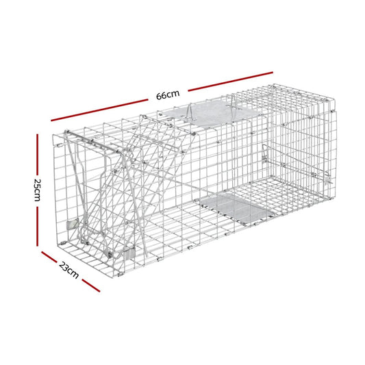Gardeon Pet Care > Pest Control > Animal Traps Gardeon Animal Trap Cage Possum 66x23cm