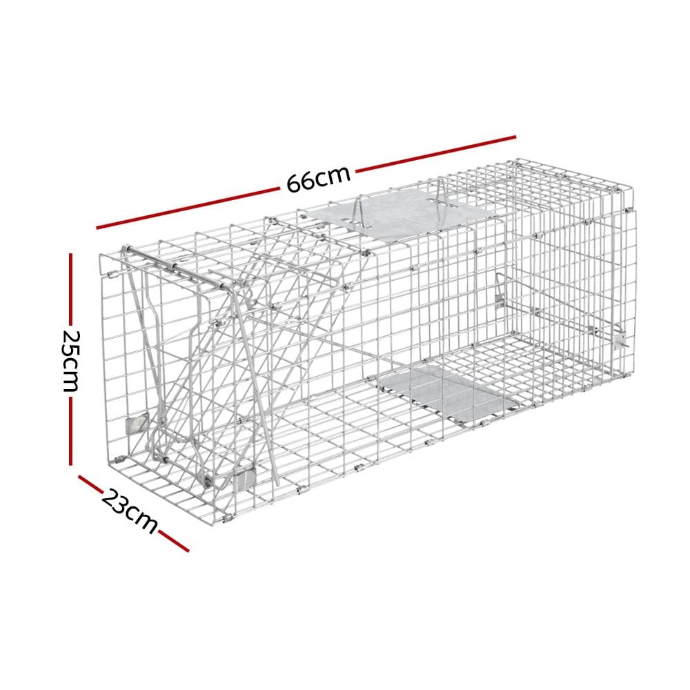 Gardeon Pet Care > Pest Control > Animal Traps Gardeon Animal Trap Cage Possum 66x23cm
