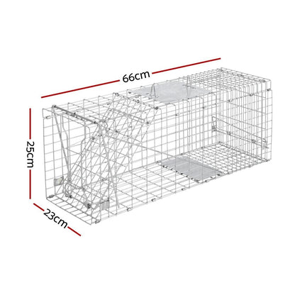 Gardeon Pet Care > Pest Control > Animal Traps Gardeon Animal Trap Cage Possum 66x23cm