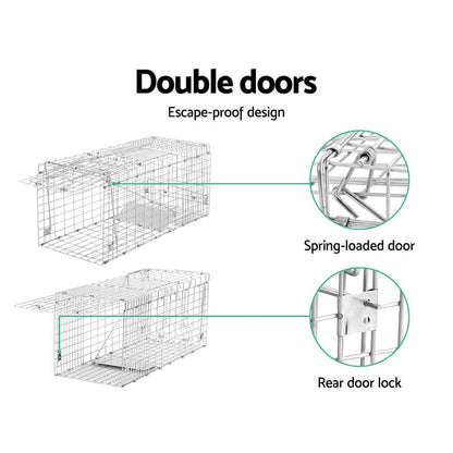 Gardeon Pet Care > Pest Control > Animal Traps Gardeon Animal Trap Cage Possum 66x23cm
