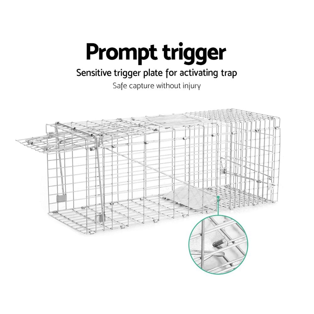 Gardeon Pet Care > Pest Control > Animal Traps Gardeon Animal Trap Cage Possum 66x23cm