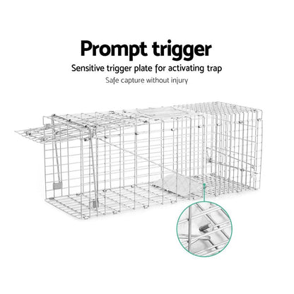 Gardeon Pet Care > Pest Control > Animal Traps Gardeon Animal Trap Cage Possum 66x23cm