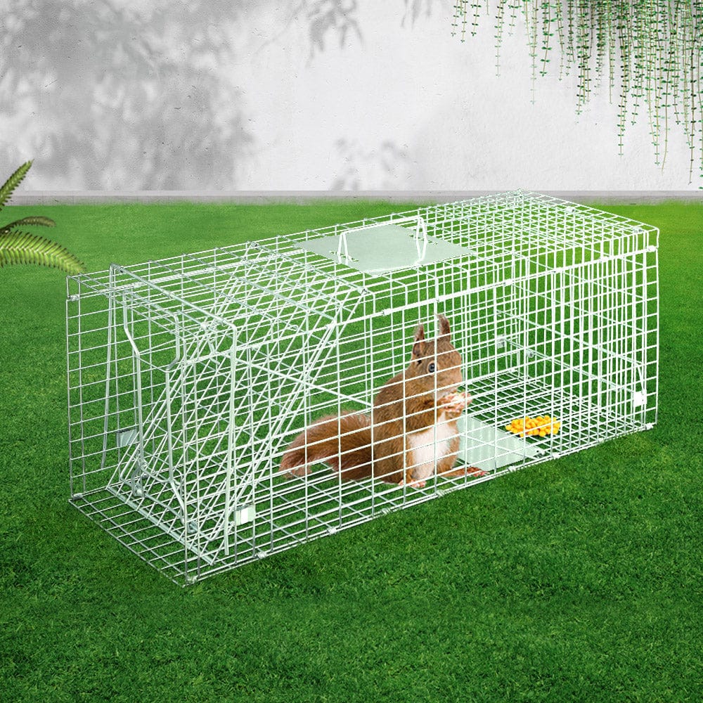 Gardeon Pet Care > Pest Control > Animal Traps Gardeon Animal Trap Cage Possum 79x28cm