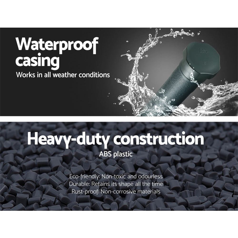 Gardeon Pet Care > Pest Control > Household Insect Repellents Gardeon Snake Repeller 10X Multi Pulse Ultrasonic Battery Powered Pest Repellent