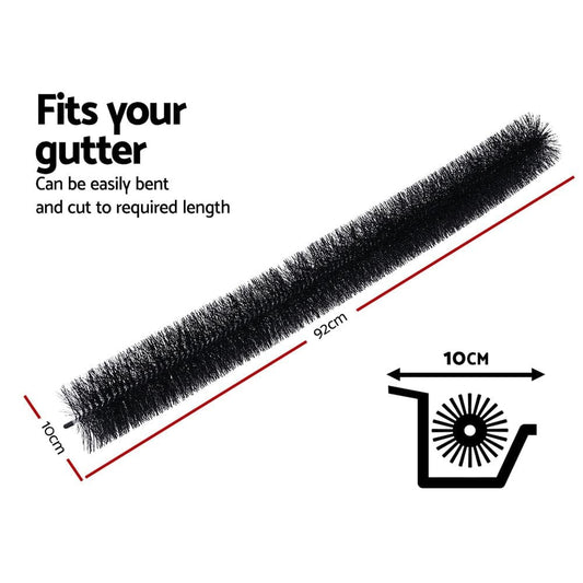 Gardeon Tools > Power Tools > Chainsaws Gardeon Gutter Guard Brush 16M 92X10cm 18PCS