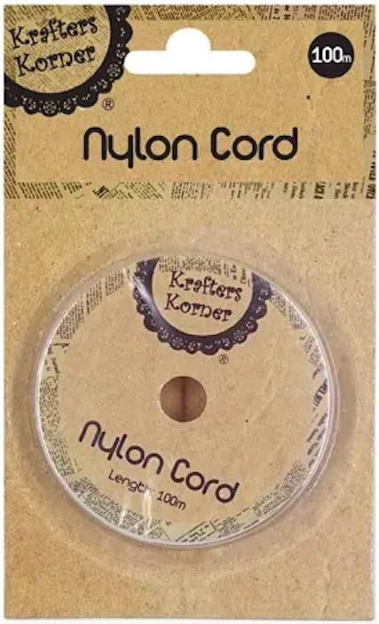 Generic 100m Clear Nylon Cord Fishing Line Invisible Hanging Craft Wire Beading String