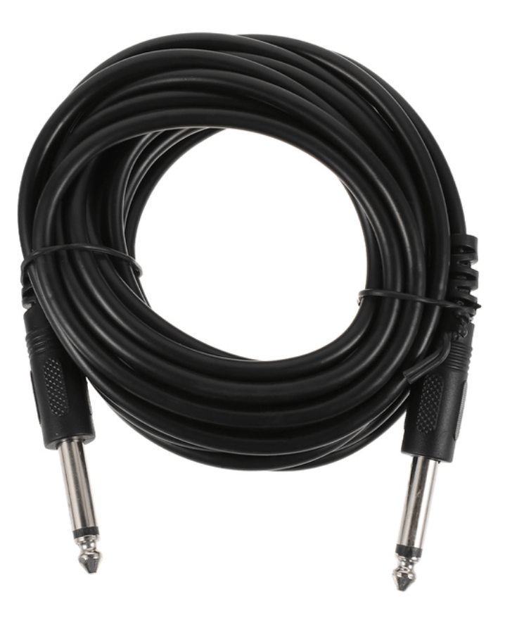 Generic 10ft 3m Electric Patch Guitar Amplifier AMP Instrument Cable Cord 6.35mm 1/4 HC