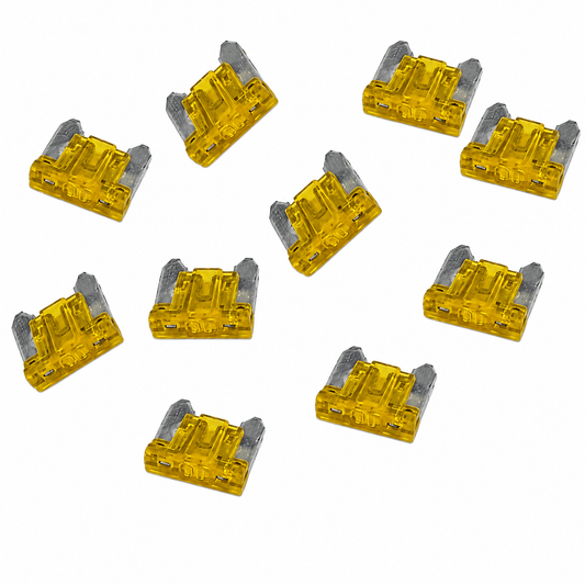 Generic 10x 20 AMP Micro Mini Car Fuse Blade Truck Auto 20A Automotive Low Profile Fuses