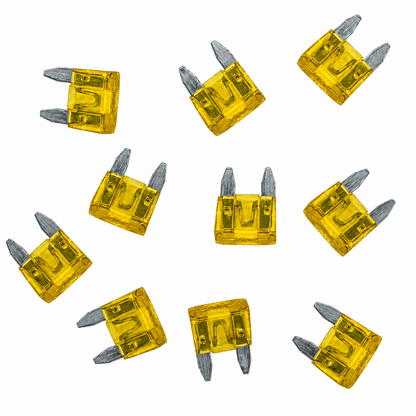 Generic 10x 20 AMP Mini Car Fuse Blade Truck Auto 20A Automotive Fuses