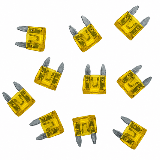 Generic 10x 20 AMP Mini Car Fuse Blade Truck Auto 20A Automotive Fuses