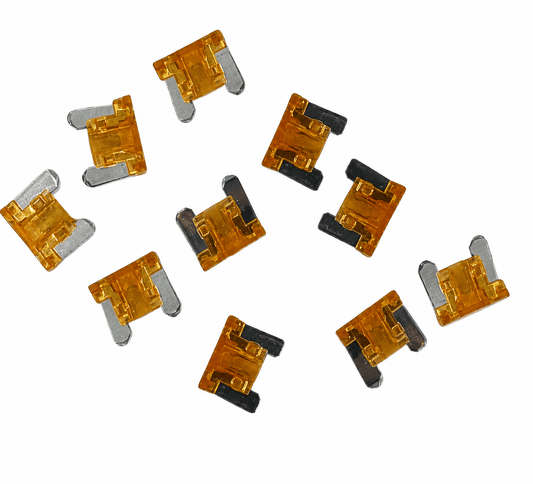 Generic 10x 5 AMP Micro Mini Car Fuse Blade Truck Auto 5A Automotive Low Profile Fuses