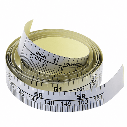 Generic 151 cm Self Adhesive Metric Measure Tape Vinyl Ruler For Sewing Machine Sticker