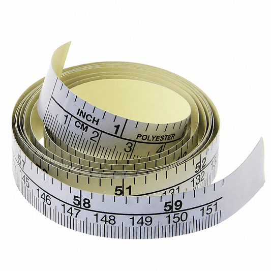 Generic 151 cm Self Adhesive Metric Measure Tape Vinyl Ruler For Sewing Machine Sticker