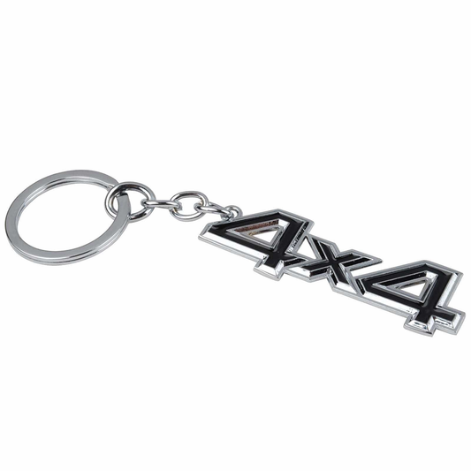 Generic 1x Metal 4x4 Logo Car Keyring Key Chain Key Ring Keyfob Auto Accessories Black