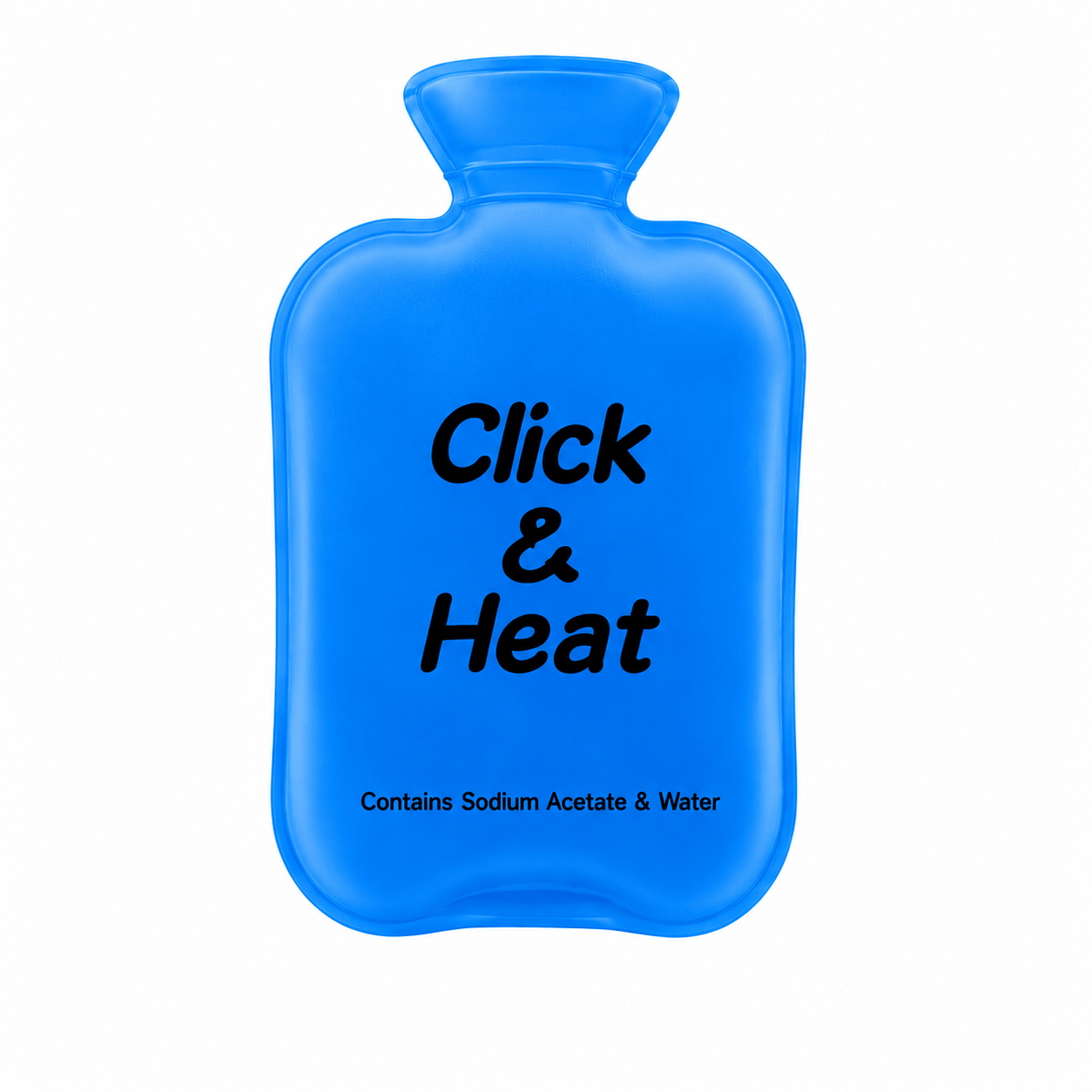 Generic Body Warmer Blue Hot Water Bottle Winter Warm Natural Bag Body Warmer Reusable Sore Heat Click