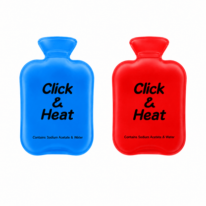 Generic Body Warmer Hot Water Bottle Winter Warm Natural Bag Body Warmer Reusable Sore Heat Click