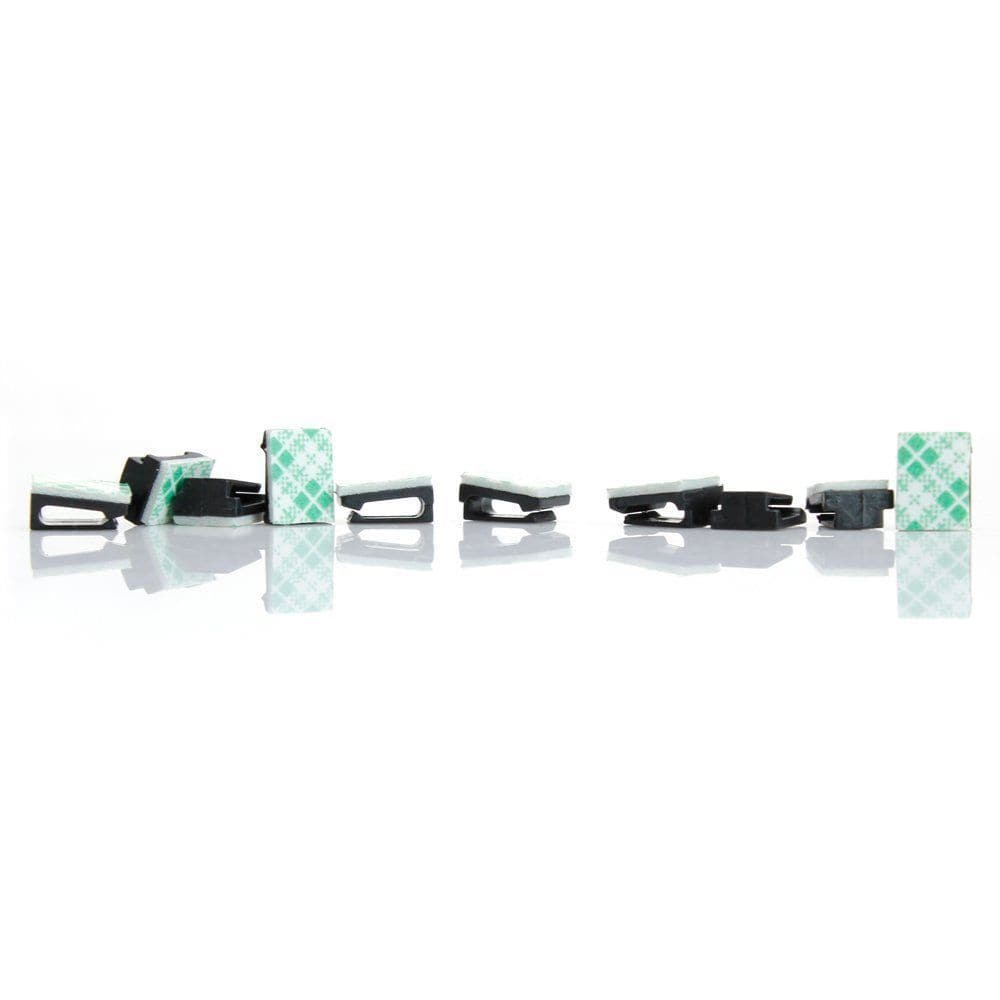 Generic Cable Clip 20X Wire Cord Clip Cable Line Holder Tie Fixer Organizer Collect Adhesive Clamp