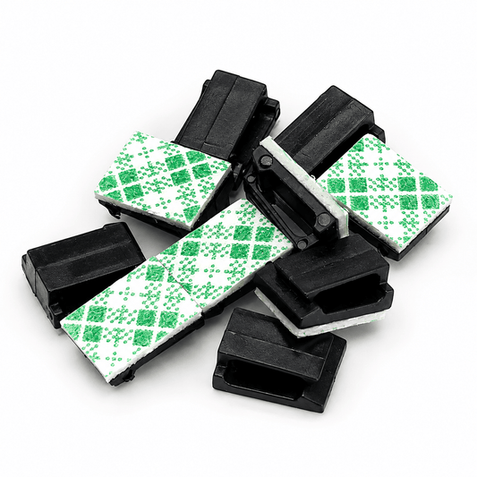 Generic Cable Clip 20X Wire Cord Clip Cable Line Holder Tie Fixer Organizer Collect Adhesive Clamp