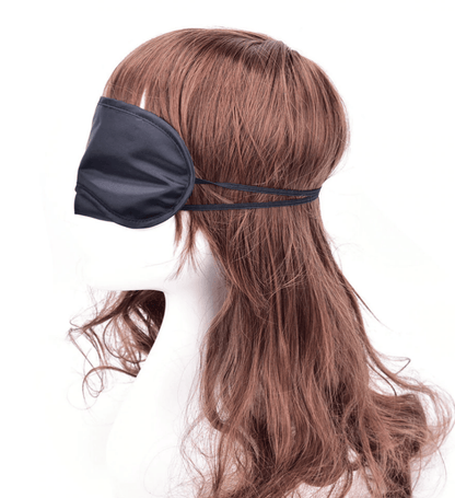 Generic Eye Mask Travel Sleep Sleeping Cover Rest Eye Patch Blindfold Black New
